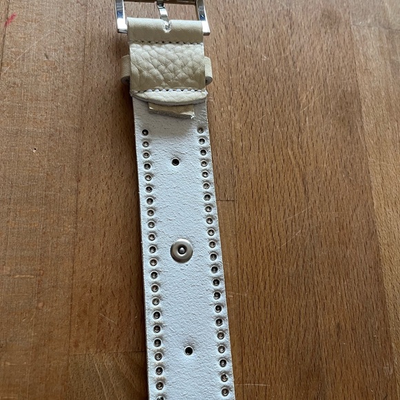 Zadig & Voltaire Starlight Leather Belt, Gold & Silver Studs & Stars, Like New - Picture 8 of 11